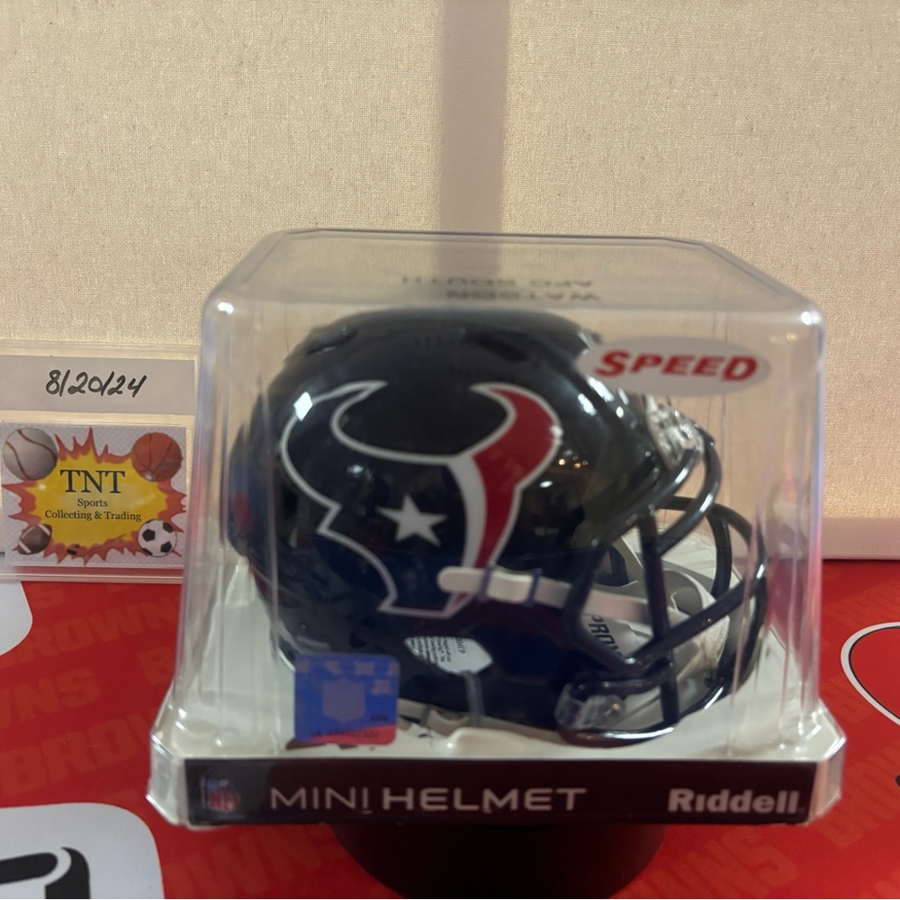 Deshaun Watson mini helmet